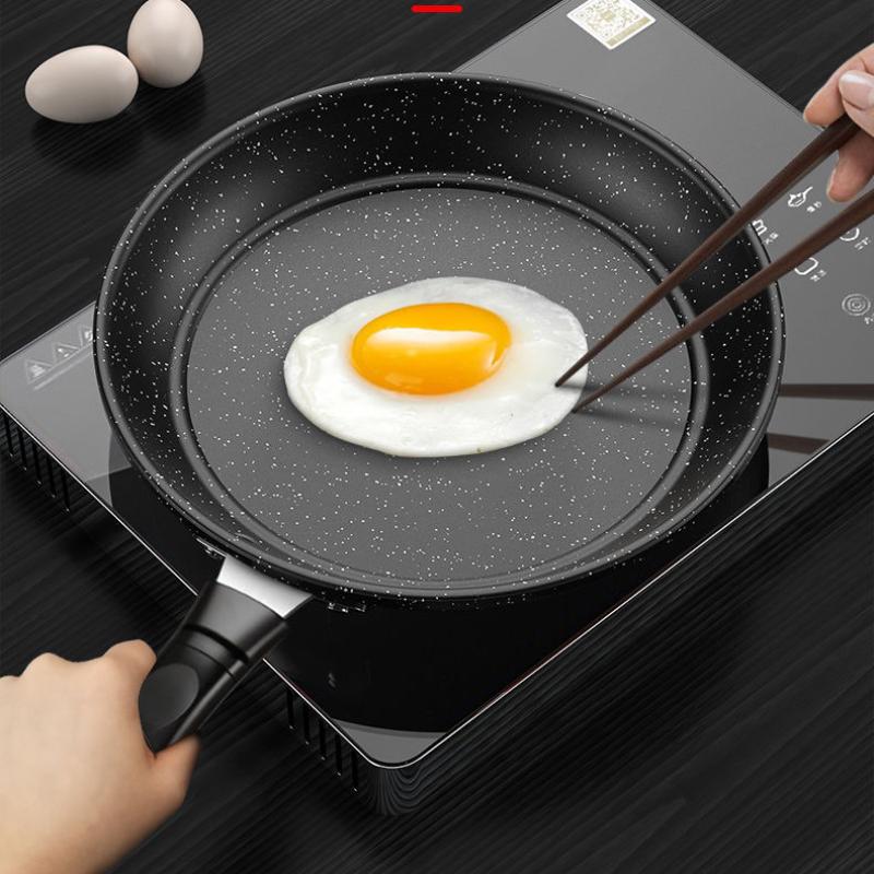 Maifan Stone Frying Pan Pancake Pan Omelette Pan Household Cooking Non-stick Food Supplement Pot Floor Stall No Oily Smoke