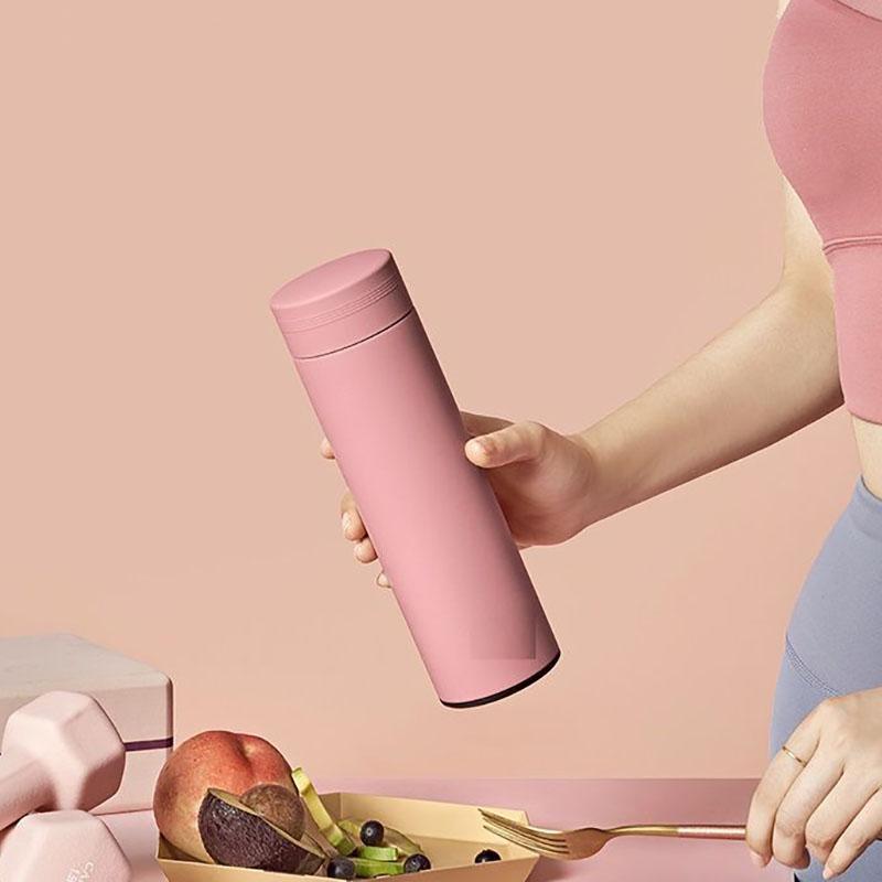 Insulation Cup Male and Female Students Korean Version of Cute and Simple 304 Stainless Steel Large Capacity Portable Water Cup