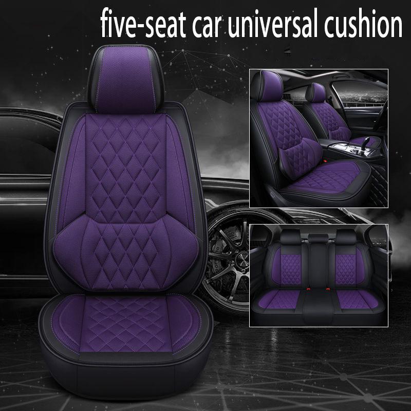 5 seats Universal Car seat cover Winter Car Seat Cover Universal 5 set Auto Seat Cushion Leather