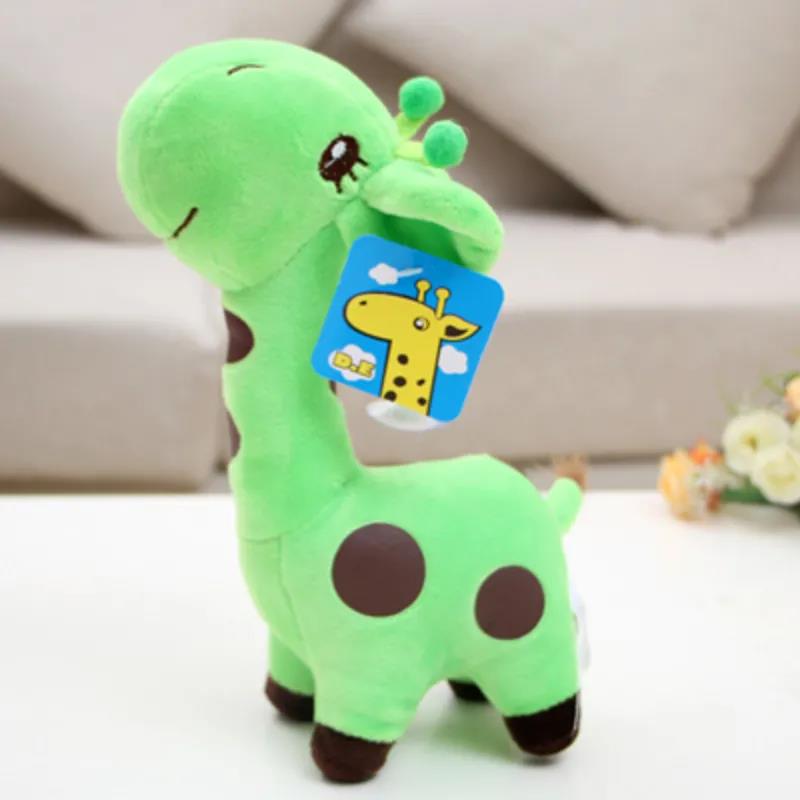 Lovely Colorful Little Giraffe Fawn Sika Deer Cute Plush Doll Soft Plush Toys Children's Birthday Gift