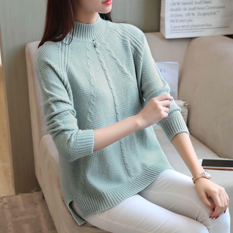 Women Sweater Winter Female Jumper Thick Christmas Sweaters Knitted Pullover Top Pull Hiver Femme