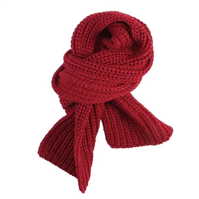 Scarves Women Knit Scarf Women Winter Warm Wraps Elegant Fashion Lady Knitted Shawls 2021 New Female Shawls