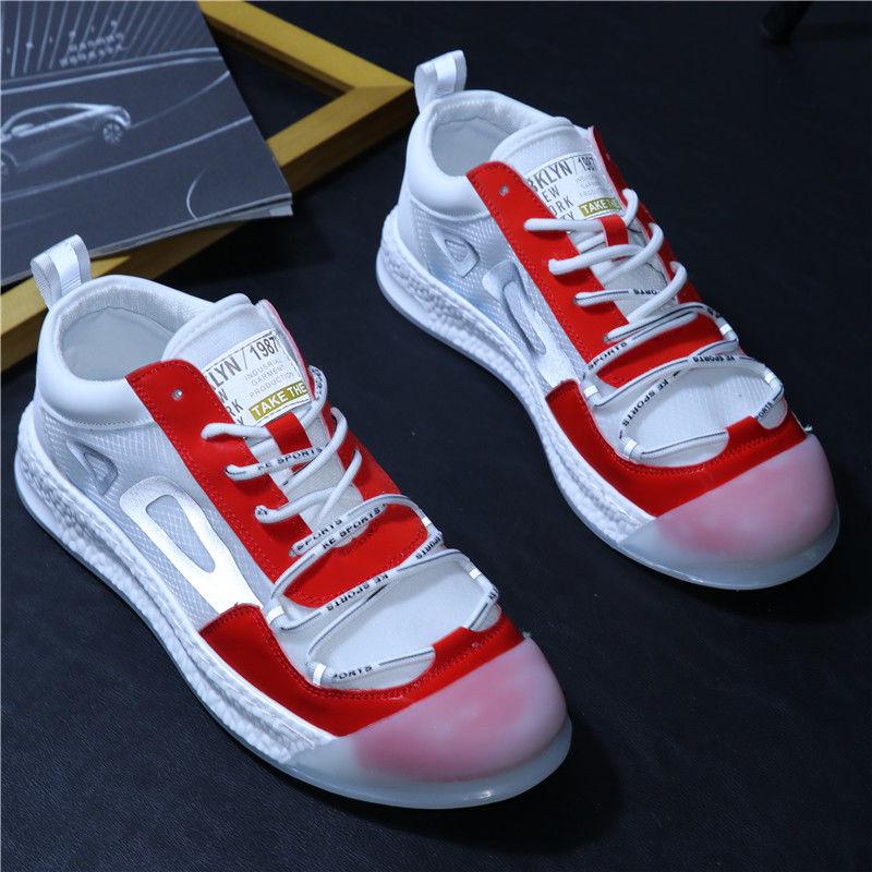 2020 Men Shoes Breathable Men Casual Shoes Lace-up Lightweight Men Sneakers Comfortable Mesh Male Fashion Summer