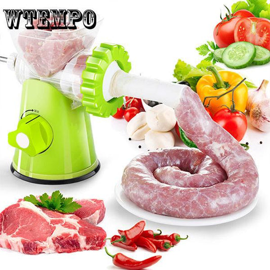 Multifunction Manual Meat Grinder Blade Home Cooking Machine Mincer Sausage Machine