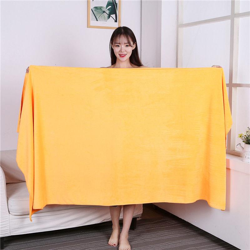 Large Towels Bath Towels Pure Cotton Adult Men and Women Household Towels Strong Absorbent Lint-free Thickened and Enlarged Bath Towels