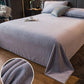 Winter Coral Velvet Sheet Single Piece Plus Velvet Thickening Warm Coral Velvet Crystal Velvet Sheet Bedding Three-piece Set and Two Pillowcases