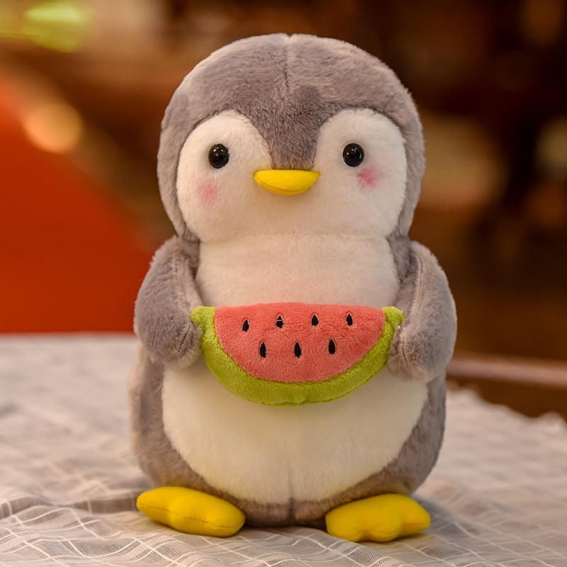 Cute Simulation Fruit Penguin Doll Children Girls Plush Toys Small Dolls Pillow Doll Birthday Gifts