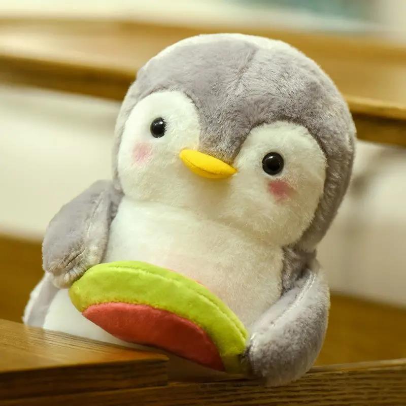 Cute Simulation Fruit Penguin Doll Children Girls Plush Toys Small Dolls Pillow Doll Birthday Gifts