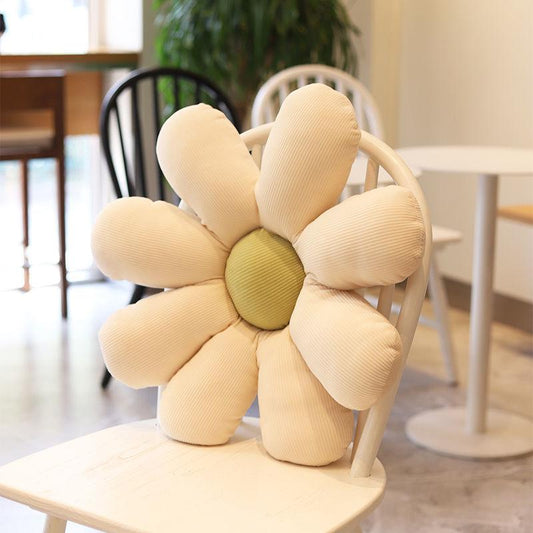 Petals Zipper Cute Doll Lovely Flower Pillow Soft Pillow Plush Toy Bed Sleeping Pillow Kids Doll Gift