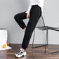 WTEMPO Elastic Waist Tie Joggers Pants Casyal Women Sport Long Sweatpants Loose  Casual Solid Color Baggy Trousers