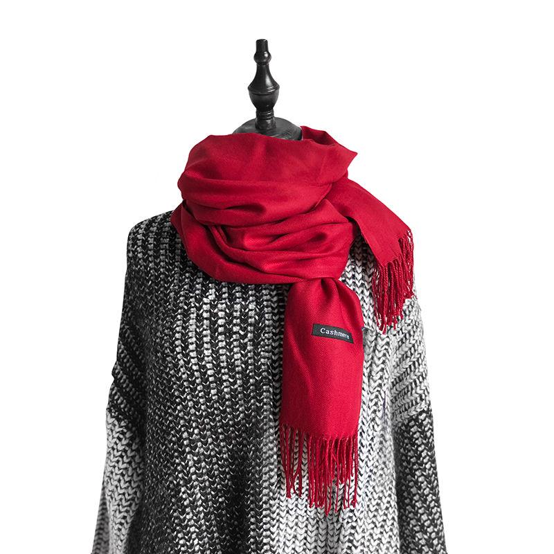 Woman Trend Wild Shawl scarf Long section scarf Birthday present Winter warm scarf Christmas gift