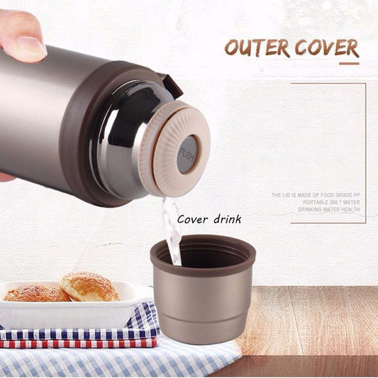 Thermos Cup Large-capacity Insulation Cup 304 Stainless Steel Business Water Cup Men and Women Insulation Pot Outdoor Kettle Vacuum Flask