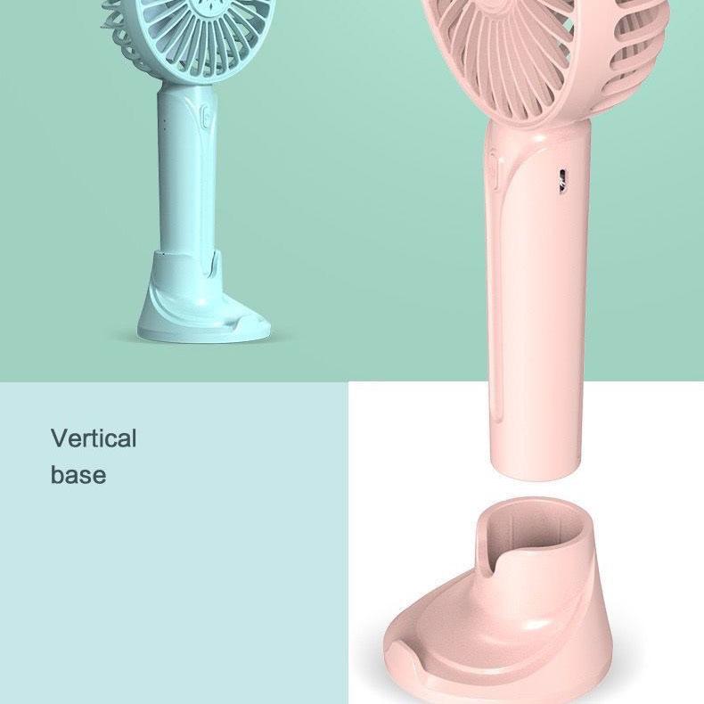 Usb Mini Fan Handheld Charging Silent Fan Student Dormitory Bed Big Wind Fan Portable Portable Electric Fan