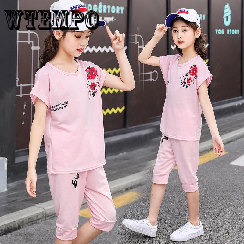 Brand T-shirt Pants 2pcs Kids Baby Girls Outfits Lolly T-shirt Tops+short Pants Clothing Sets