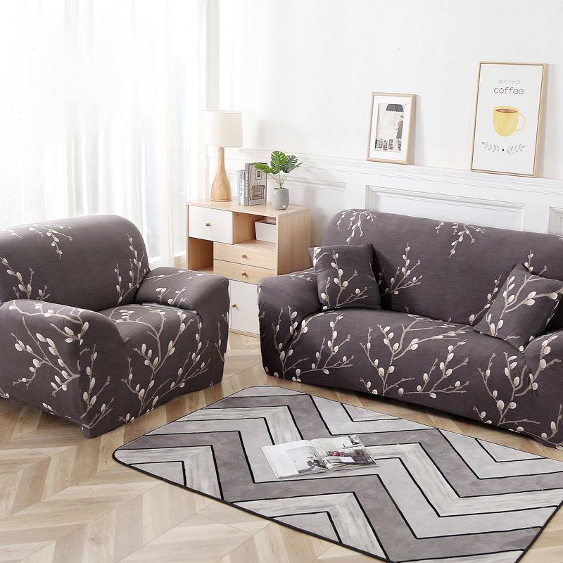 Elastic Sofa Cover for Living Room Non-slip Stretch Couch Slipcover Couch Cover Sectional Sofa Cover Floral Universal Furniture Protector