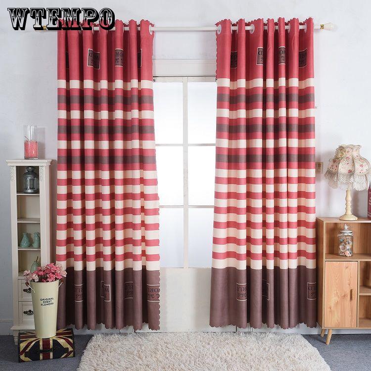 WTEMPO Modern Minimalist Short Curtain Curtain Half Curtain Window Living Room Finished Curtain