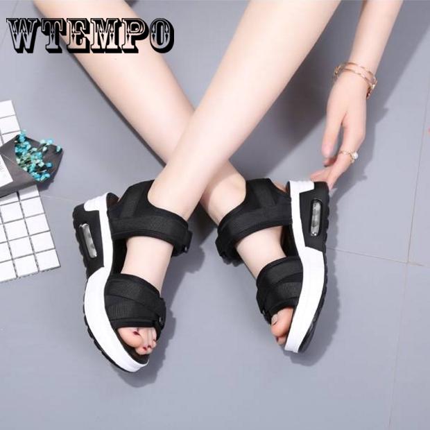 Sandals Women Summer Sandals Platform Sandal Shoes Breathable Comfort Shopping Women's Walking Shoes