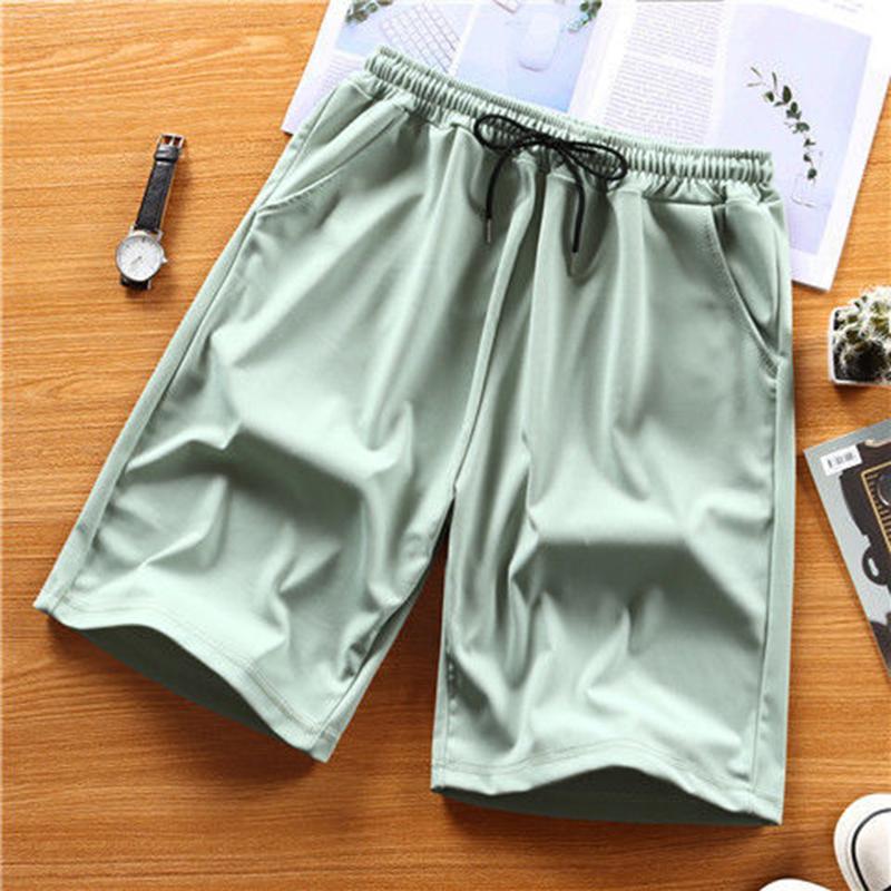 Men's Five-point Pants Summer Thin Shorts Wear Young Students Trend Sports Beach Casual Shorts