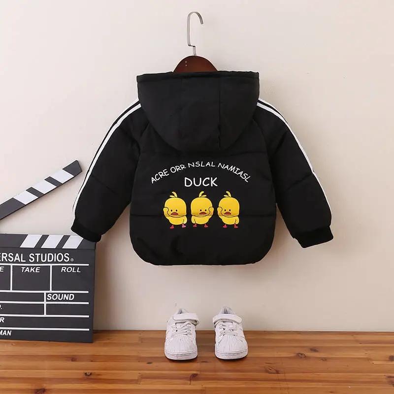 Boys and Girls Cotton-padded Jackets Padded Jackets Bread Jackets Children's Clothes Winter Clothes Down Padded Jackets Hooded Jackets