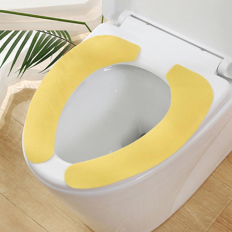 2PS Cuttable Toilet Stickers Toilet Seat Four Seasons Waterproof Household Toilet Stickers Cartoon Paste Universal