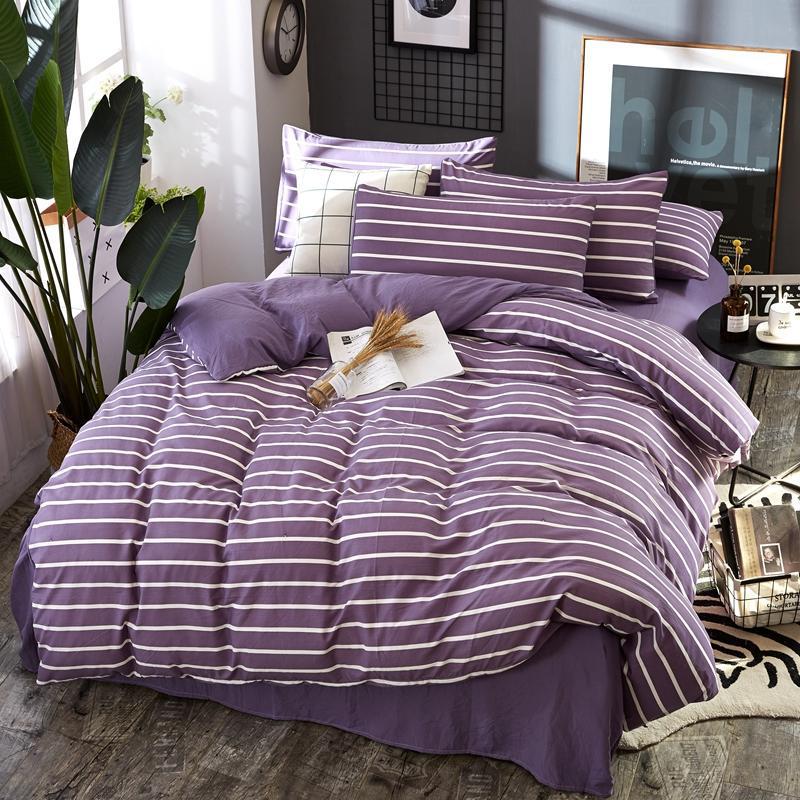 Bedding Set,Home Textile King Size Bed Set,bedclothes,duvet Cover Flat Sheet Pillowcases