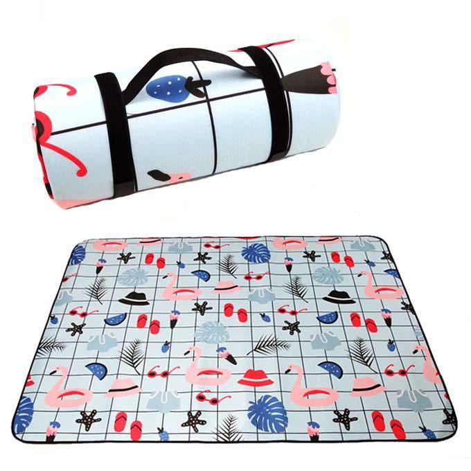 Picnic Mat Camping Moisture-proof Mat Outdoor Thickening Household Field Mat Folding Lawn Portable Waterproof Picnic Cloth