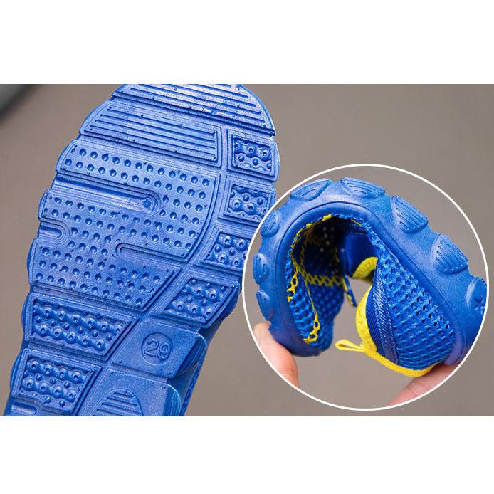 Children's Flat Shoes In Spring and Summer Soft Sole Non Slip Sports Single Shoes Colorful Mesh Breathable Casual Shoes