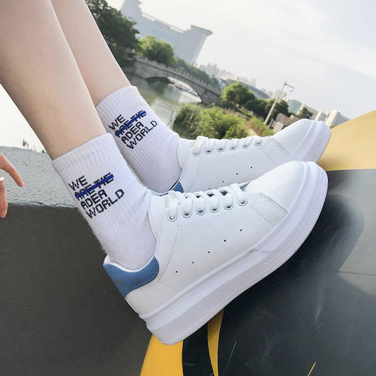 Women Sneakers Fashion Casual Shoes Woman Comfortable Breathable White Flats Sport Shoes