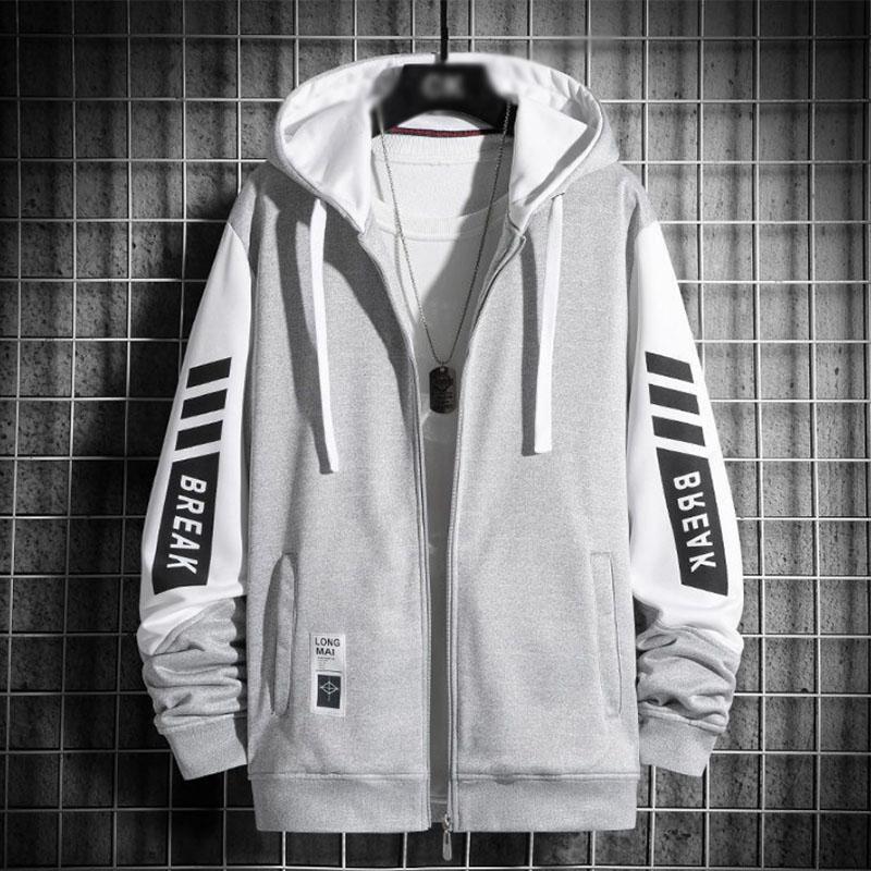 Spring and Autumn Coats Sports Casual Men's Hooded Workwear Jackets Men's Tops Thin Clothes Trend