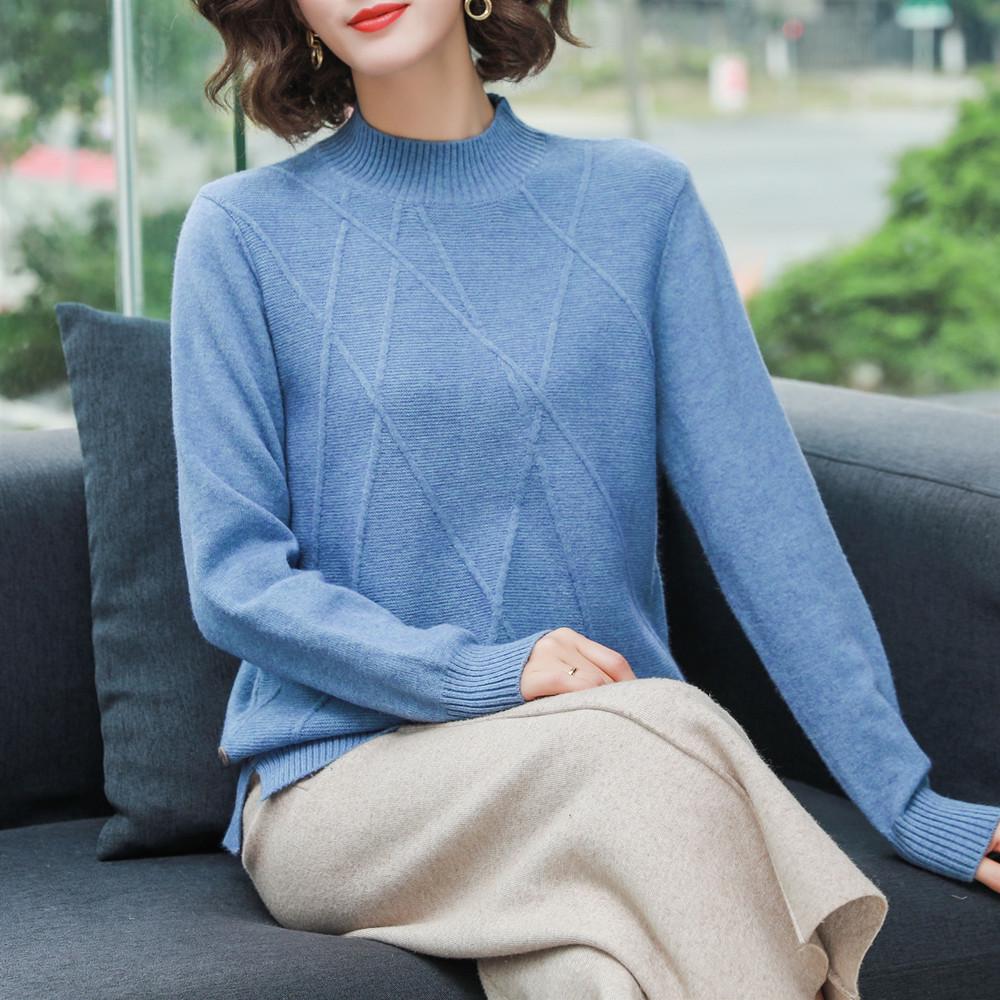 Casual Slim Sweater Pullover Women Long Sleeve Bottoming Sweater Lady Sexy O-Neck Elastic Pullover