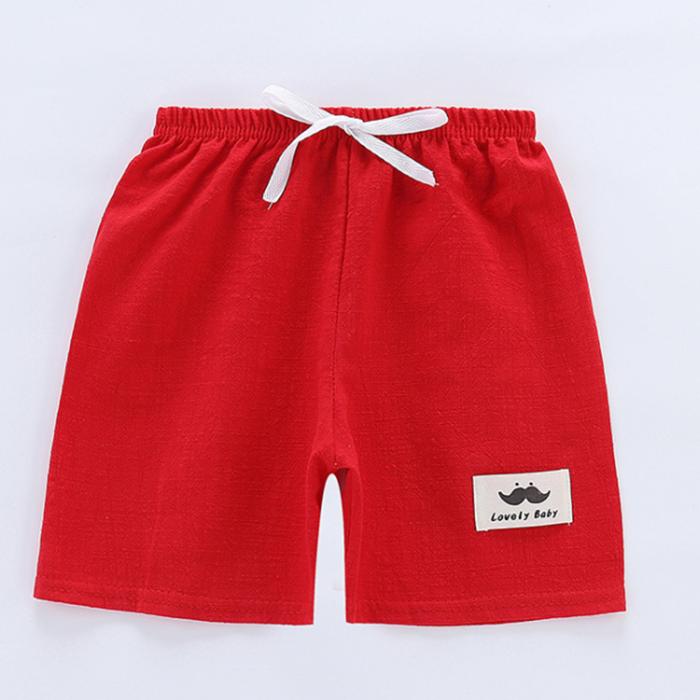 Children's Shorts Summer Baby Summer Clothes Children's Wear 5-point Boys' and Girls' Middle Pants Girls' Beach Pants