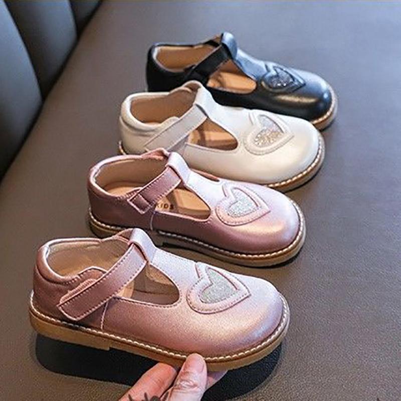 Girls' Shoes Girls' Princess Shoes Spring and Autumn Soft Bottom Foreign Style Baby Shoes Girls' Single Shoes Children's Shoes