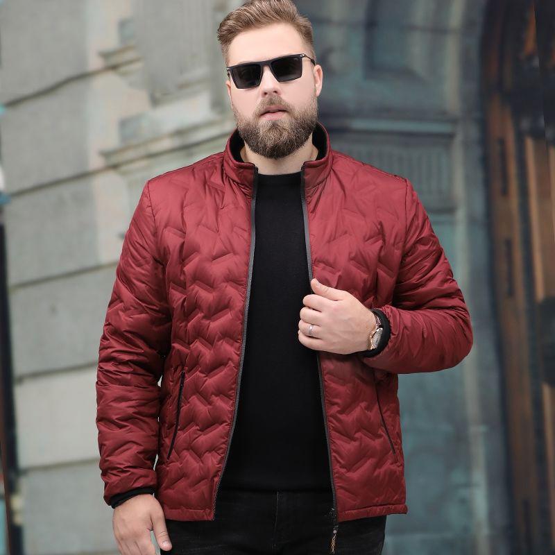 Outdoor Leisure Men's clothes Winter Medium and long section Cotton clothing Large size Down jacket