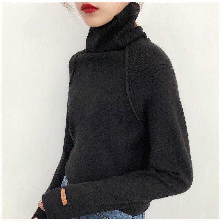 Sweater Knitted Jumpers for Women Sweater Casual Loose Long Batwing Sleeve Pullovers Streetwear