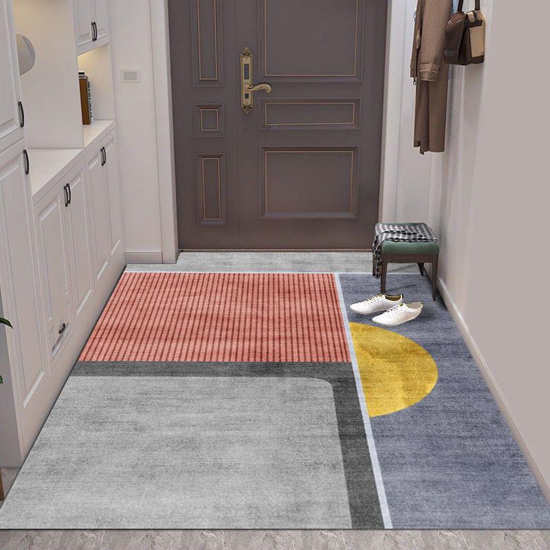 Light Luxury High-end Anti-skid Door Mat Living Room Door Mat Simple Carpet for Bedroom Study