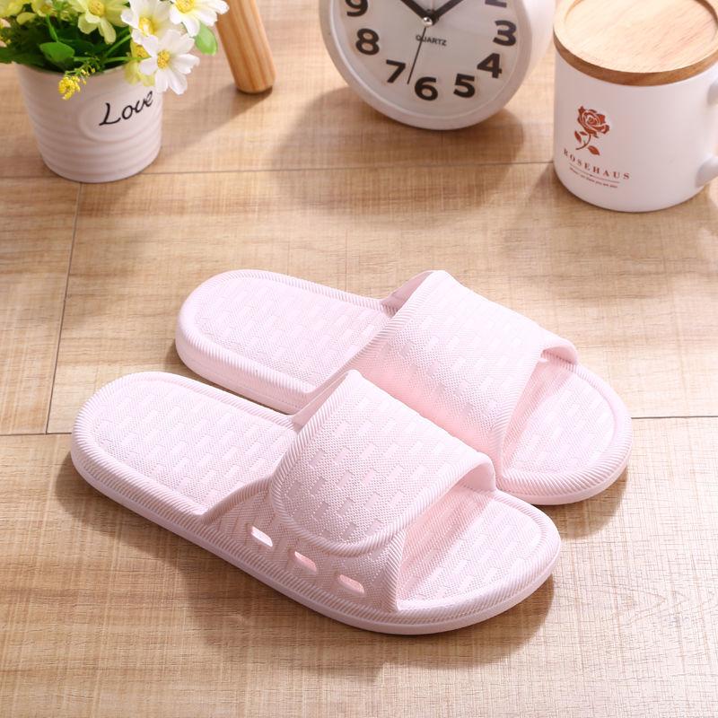 Household Couple Massage Bathroom Indoor Deodorant Soft Super Non-slip Slippers Female Summer Home Sandals and Slippers Female