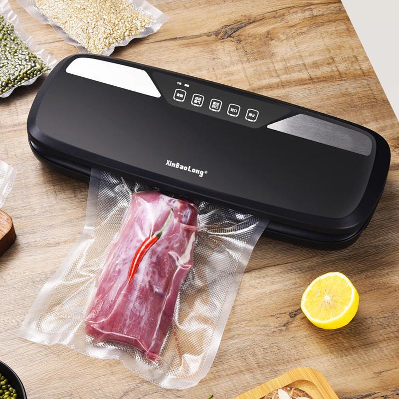 Best Food Vacuum Sealer  Automatic Commercial Household Food Vacuum Sealer Packaging Machine Include 10Pcs Bags Fresh-keeping