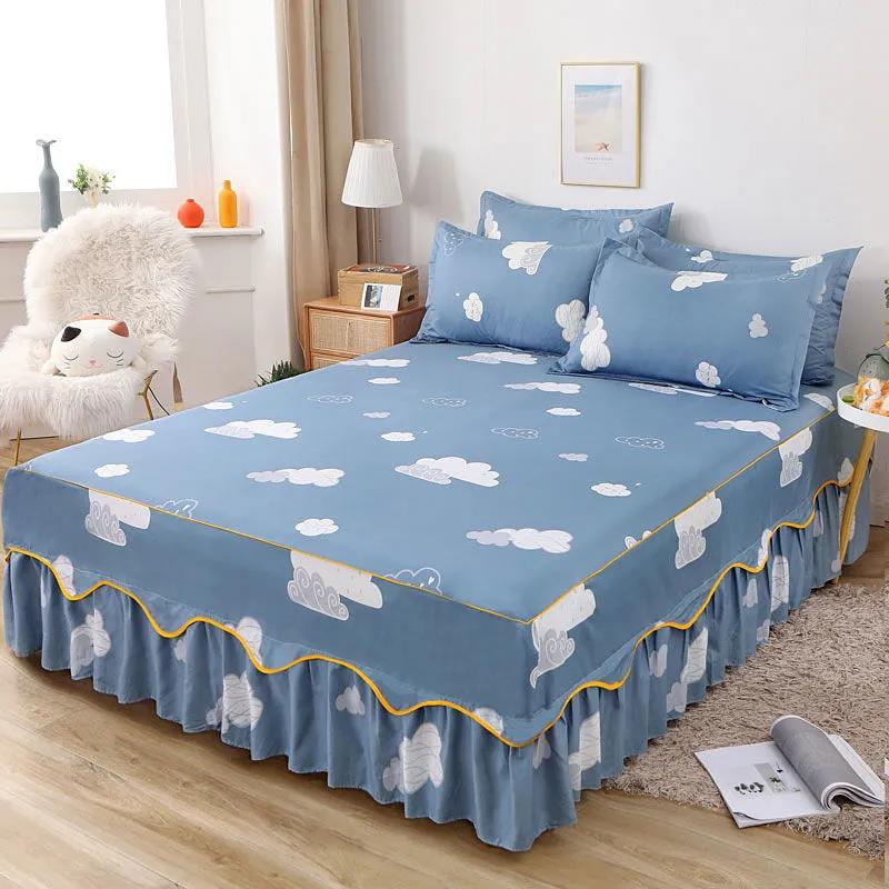 1 Piece Mattress Cover Waterproof and Dustproof Quilted Fit To Protect The Mattress Cover Bed Sheet Thickness