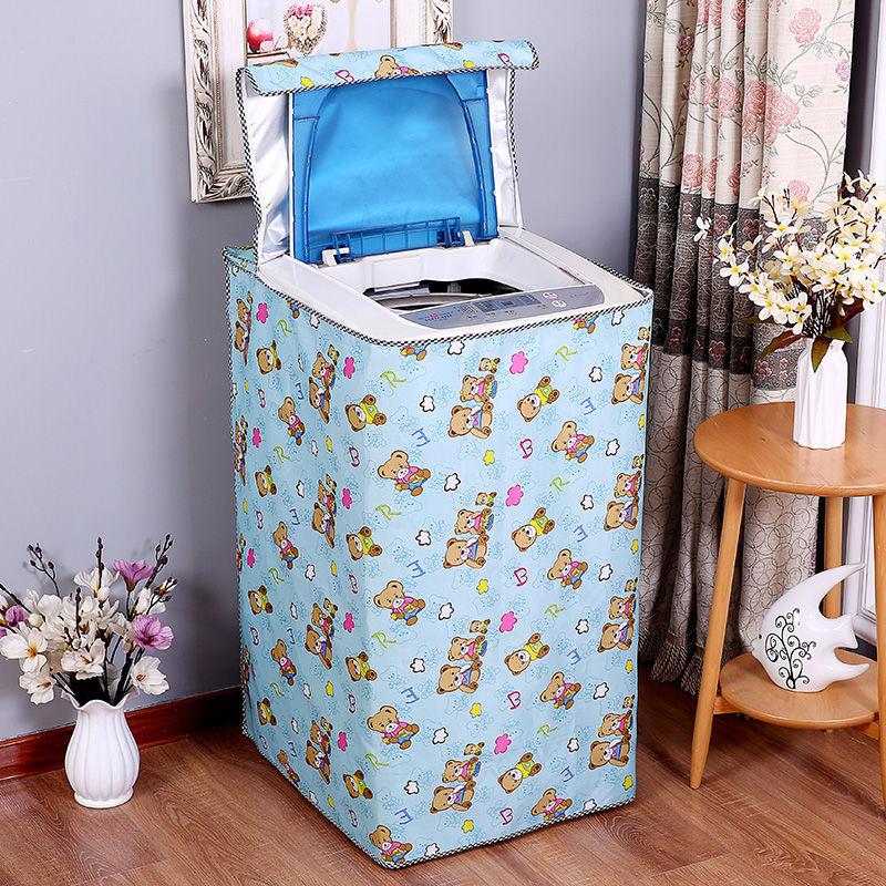 Household Drum Washing Machine Cover Dust Cover Waterproof Sunscreen Cover Cloth Cover Automatic Dustproof Universal