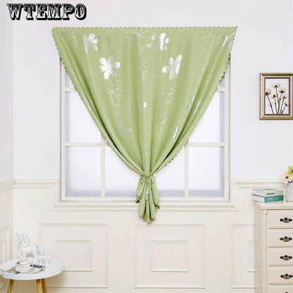 Easy Installation, Punch-free Roller Blind, Velcro, Blackout Window Rental Room Curtain