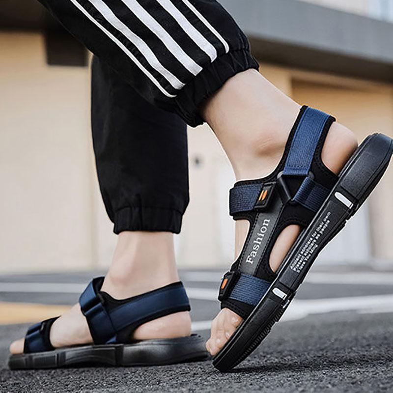 Men's Sandals Summer Trendy Casual Vietnamese Beach Shoes Men's Outdoor Sports Sandals and Slippers