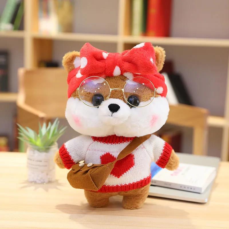 Shiba Inu Doll Husky Plush Toy Puppy Doll Pillow Cute Ragdoll