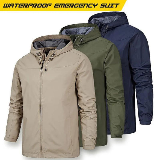 Outdoor Waterproof Jacket Autumn Thin Trend Jacket Windbreaker Four Seasons Mountaineering Suit