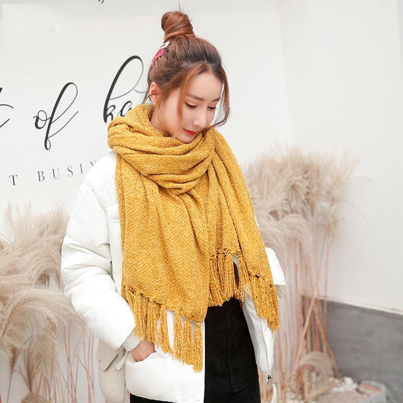 Trend Wild Shawl scarf Long section scarf Birthday present Winter warm scarf Christmas gift Woman