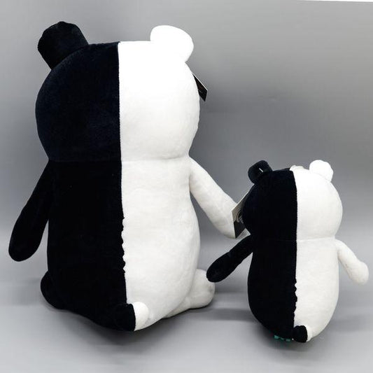 New 1 Piece 25/43cm Dangan Ronpa 2 Monokuma Black&White Bear /Pink&White Rabbit Plush Toy