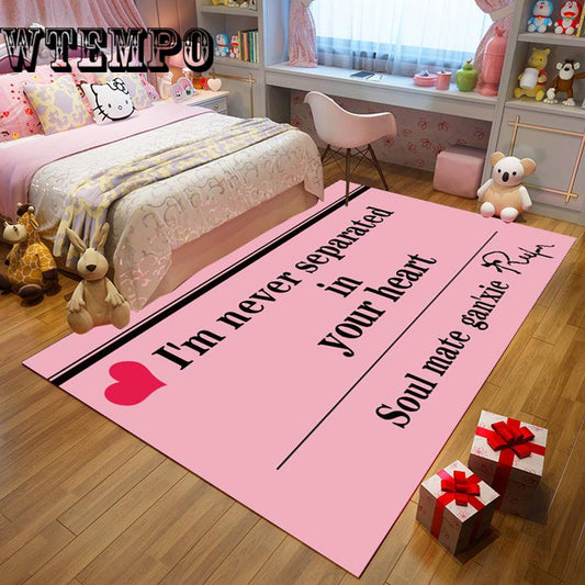 Cartoon Sakura Rug Mat Magic Array Carpet Doormat Antislip Princess Creative  Living Room