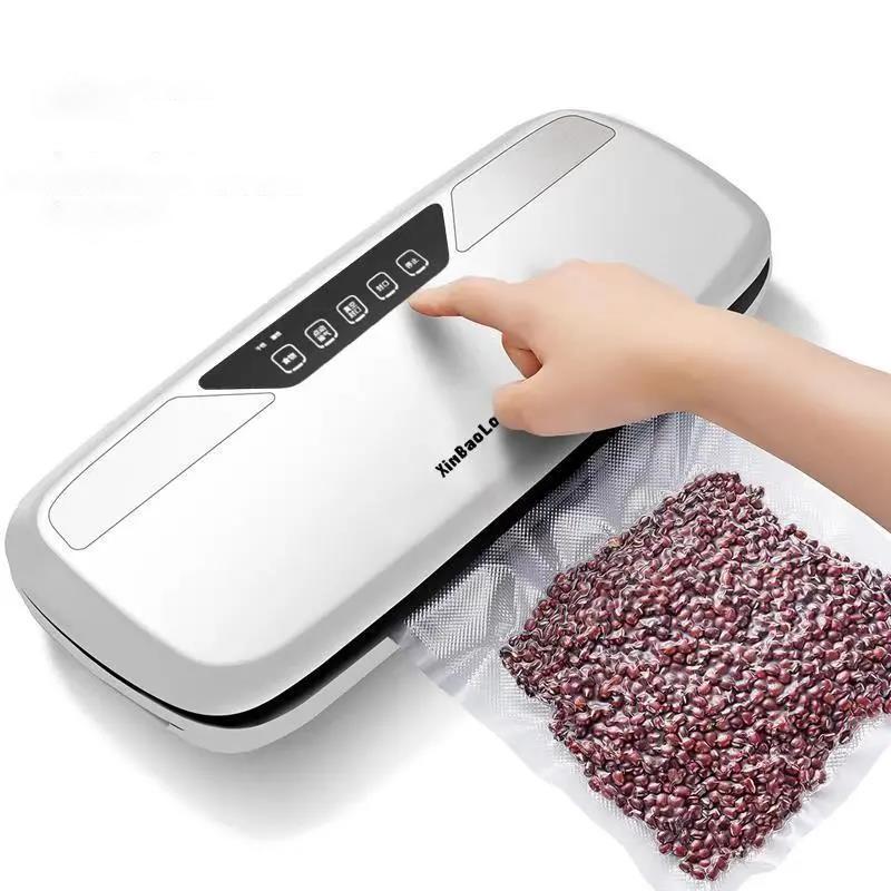 Best Food Vacuum Sealer  Automatic Commercial Household Food Vacuum Sealer Packaging Machine Include 10Pcs Bags Fresh-keeping