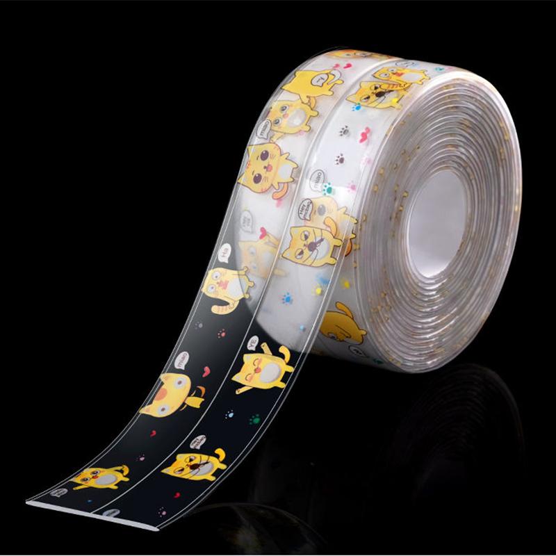 Kitchen Sink Waterproof Sticker Anti-mold Waterproof Tape Bathroom Countertop Toilet Gap Self-adhesive Seam Stickers