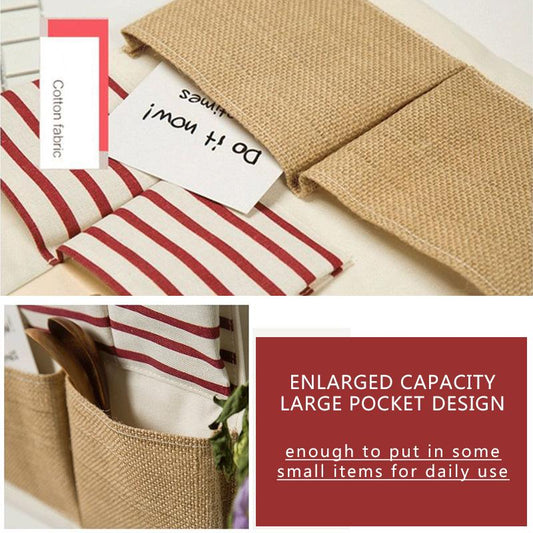 12/13 Pockets Fabric Hanging Bag Storage Bag on The Wall Behind The Door Dormitory Storage Bag Home Mobile Phone Sundries Decoration Hanging Pocket