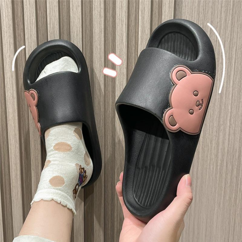 Summer Ladies Slippers Indoor Non-slip Bathroom Household Sandals and Slippers Wear Beach Shoes